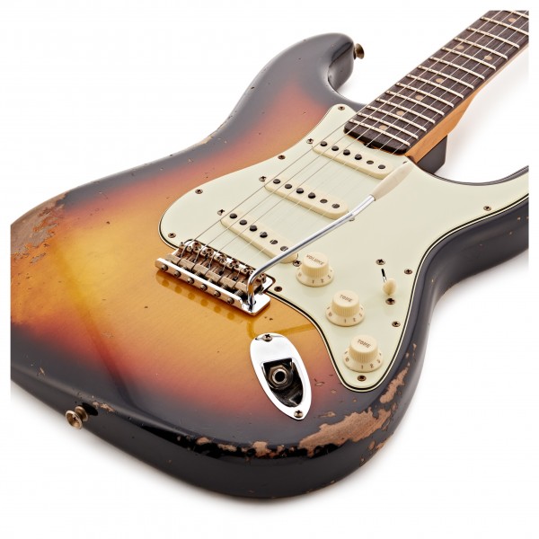 Fender Custom Shop '60 Stratocaster Heavy Relic, Faded Aged 3-Tone Sunburst #CZ574446