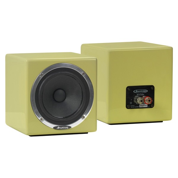 Avantone Mixcube Passive Studio Monitors, Butter Cream (Pair)