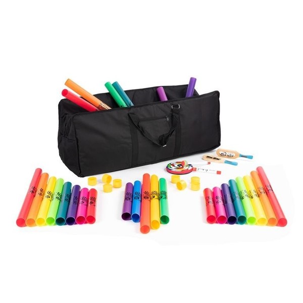 Percussion Plus Wak-a-Tubes, Classroom Set, Pack of 30