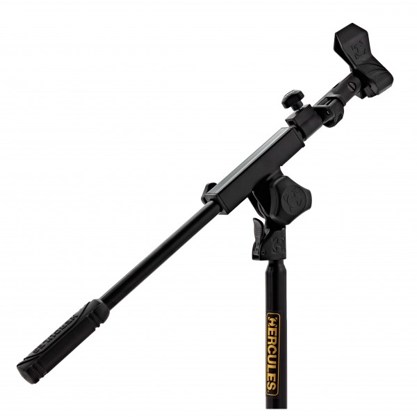 Hercules MS120B H Base Mini Boom Stand With Ez Mic Clip