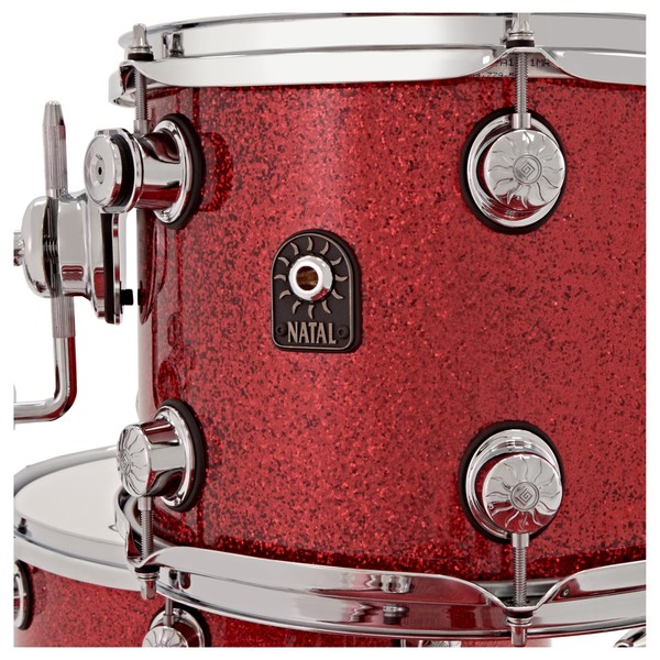 Natal Originals Maple 22" 4pc Shell Pack, Red Sparkle