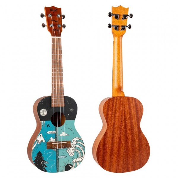 Flight AUC33 Concert Ukulele, Two Seasons