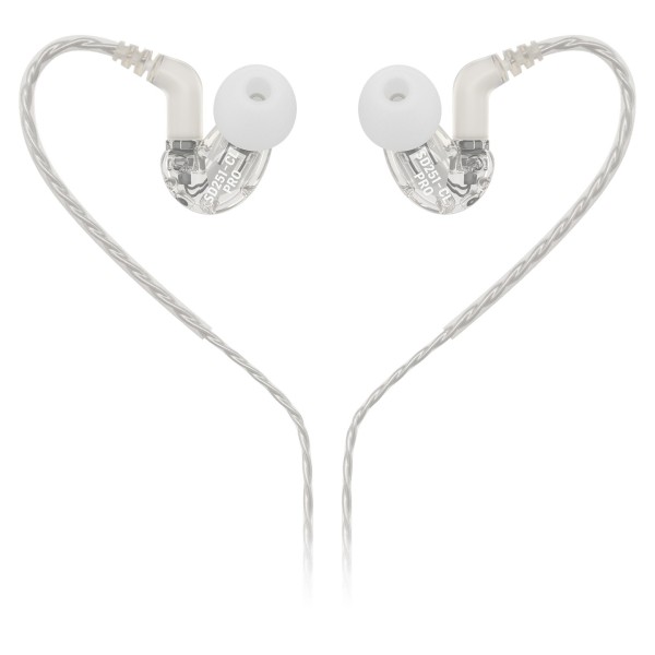 Behringer SD251-CL PRO In-Ear Monitoring Earphones, Clear