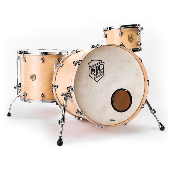 SJC Drums Tour Series 3pc Shell Pack, Natural