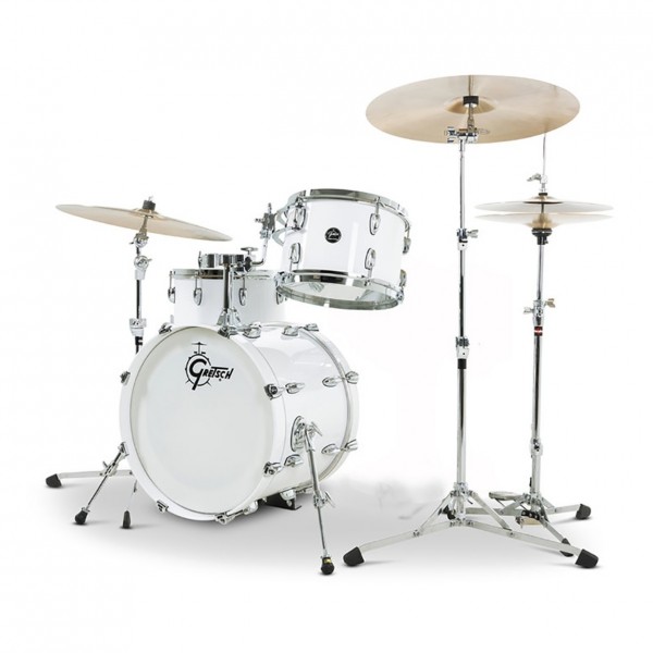 Gretsch Renown Maple 18" 3pc Shell Pack, Piano White