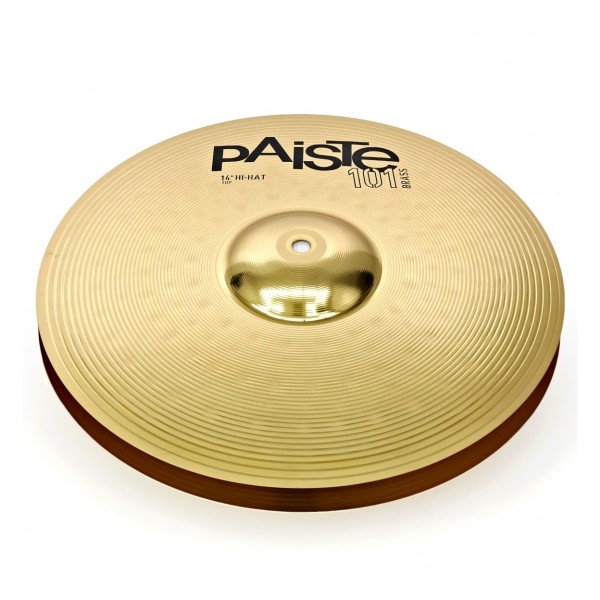 Paiste 101 Brass 14" Hi-Hat Cymbals & Stand