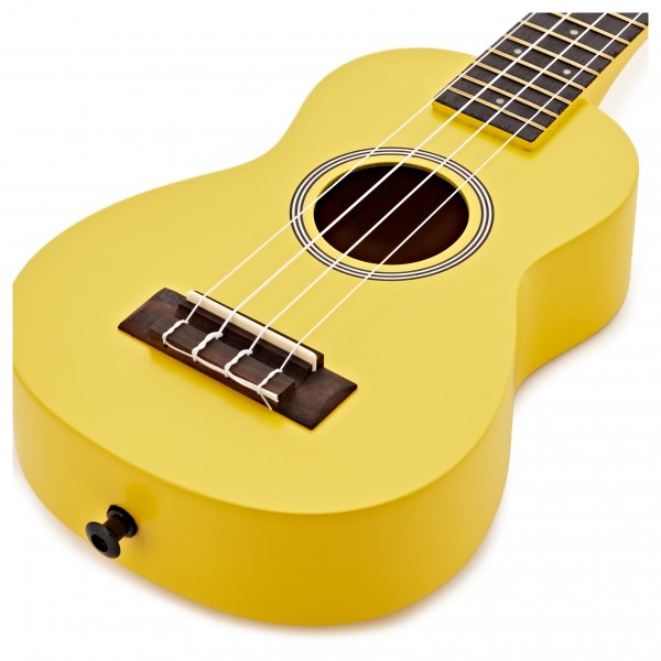 Kala Ukadelic Soprano Ukulele, Taxi Cab Yellow