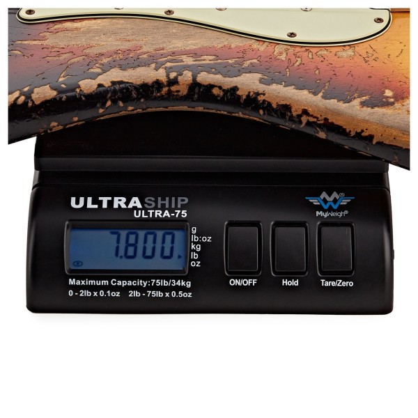 Fender Custom Shop 1960 Stratocaster Super Heavy Relic, Flame Maple Neck, Faded 3-Colour Sunburst