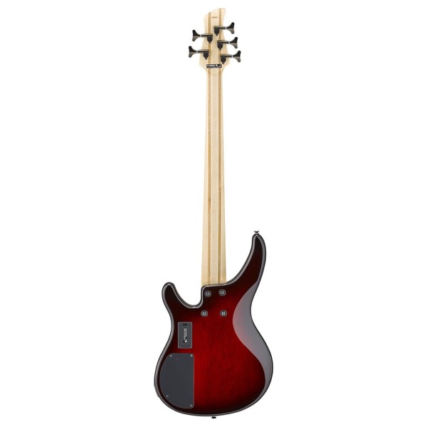 Yamaha TRBX605FM 5-String Bass, Dark Red Burst
