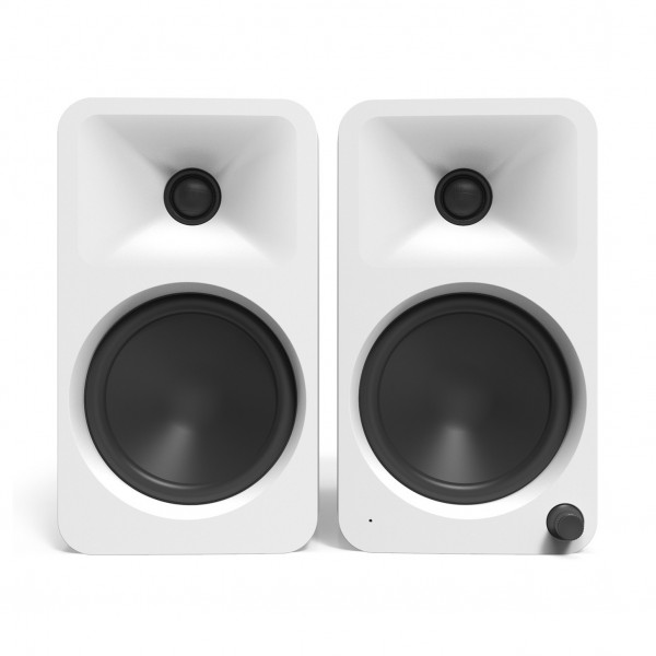 Kanto ORA4 Powered Reference Desktop Speakers with Bluetooth, White