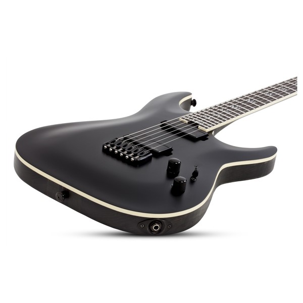 Schecter C-1 SLS Evil Twin, Satin Black
