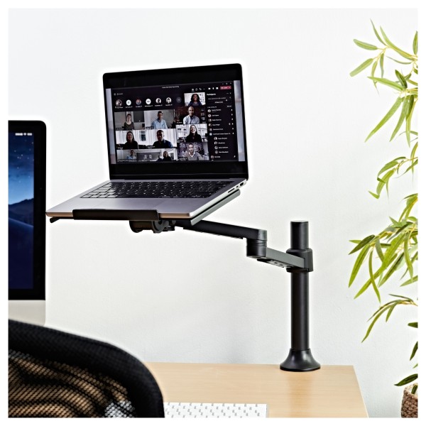 Laptop Clamp Stand by Gear4music