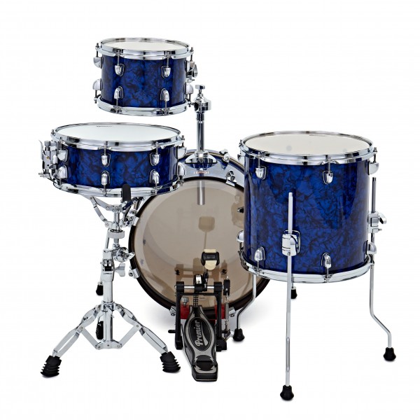 Premier Artist Heritage 16" 4pc Shell Pack, Blue Pearl