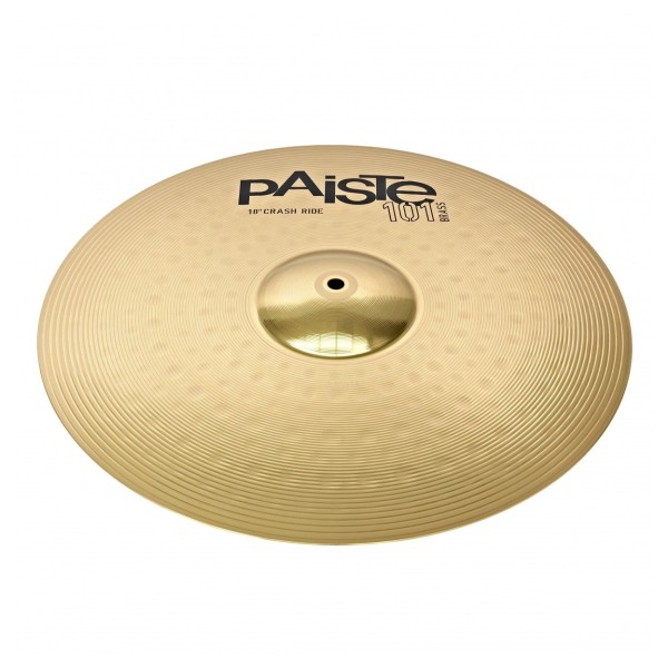 Paiste 101 Brass 18" Crash/Ride Cymbal & Boom Stand