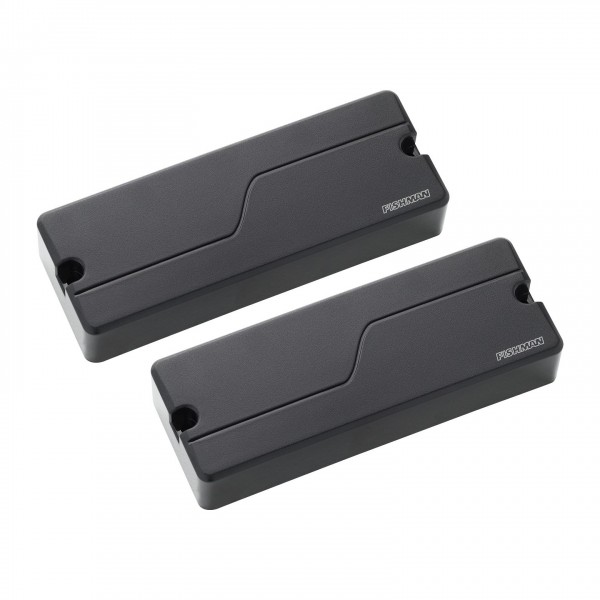 Fishman Fluence Modern 8-String, 3 Voices, Set, Black Plastic