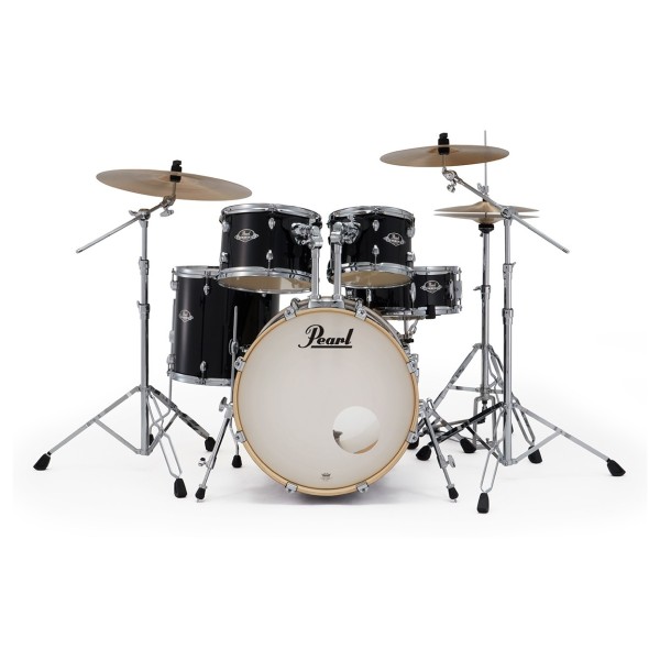 Pearl Export 20" Fusion Drum Kit, Jet Black
