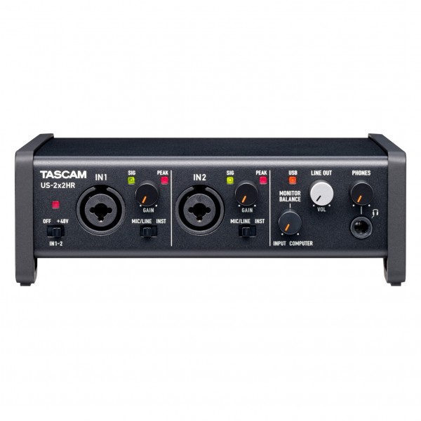 Tascam US-2x2HR USB Audio Interface