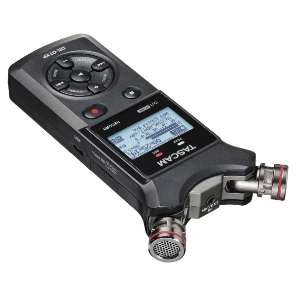Tascam DR-07XP 32-Bit Float Portable Handheld Recorder With USB-C Audio Interface
