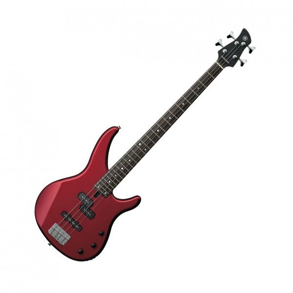 Yamaha TRBX174 Electric Bass Guitar, Red Metallic & Eden Orbiter 8 Combo Amp