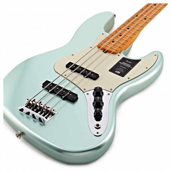 Fender American Professional II Jazz Bass MN, Mystic Surf Green