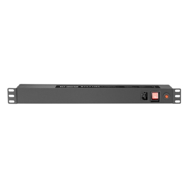 Adam Hall 19" IEC Power Strip with 10 Connectors, 1U