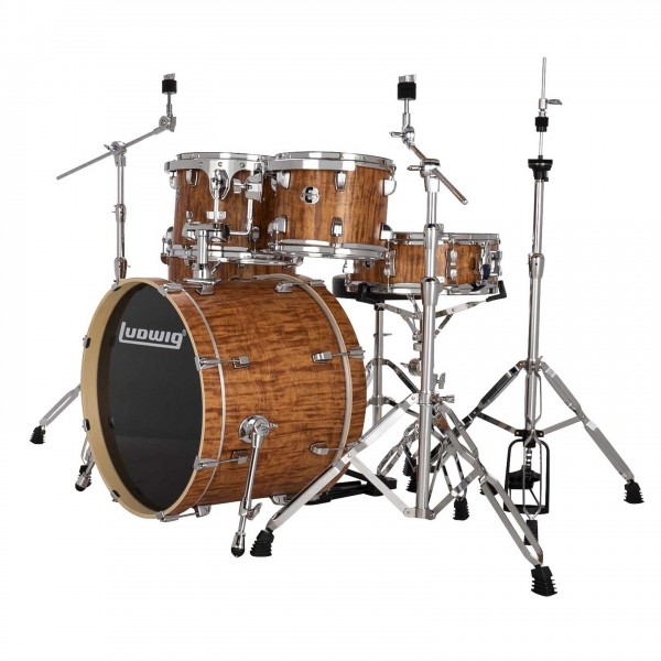 Ludwig Evolution 20" 5pc Drum Kit, Cherry