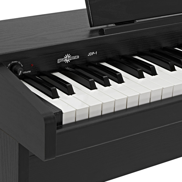 JDP-1 Junior Digital Piano by Gear4music, Matte Black - Nearly New