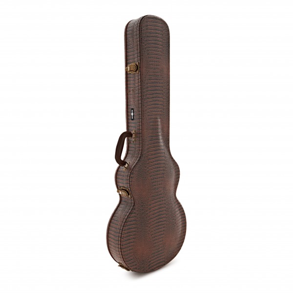 Deluxe Fitted Electric Guitar Case by Gear4music - Dark Brown