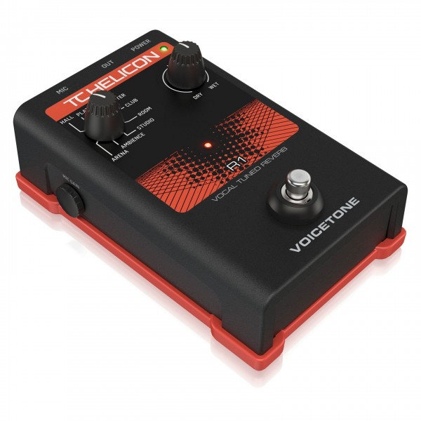 TC Helicon VoiceTone R1 Vocal Tuned Reverb Voice Processor