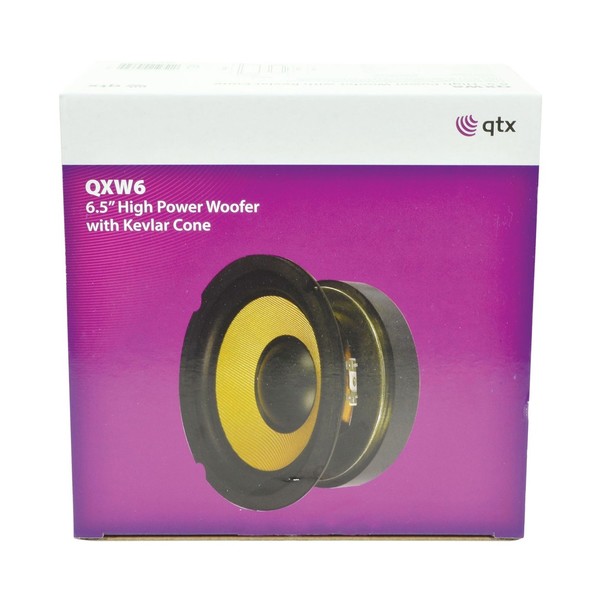 QTX QXW6 6.5" Woofer with Aramid Fibre Cone