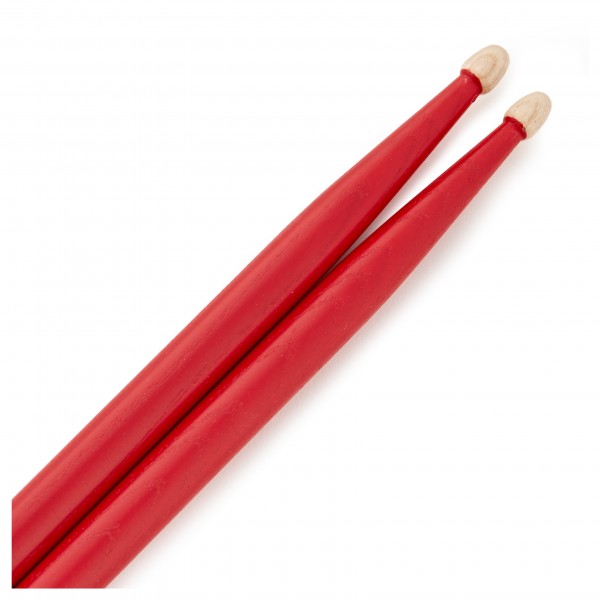 5A Hickory Drumsticks, Red