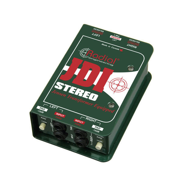 Radial JDI Stereo Passive Direct Box