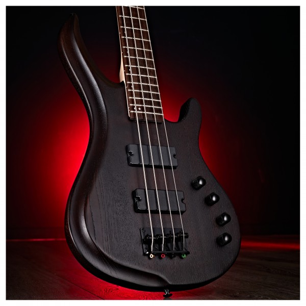 G4M 878 Bass Guitar, Walnut Stain & Eden Orbiter 8 Combo Amp