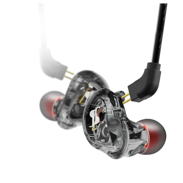 Stagg High-Resolution Sound-Isolating In-Ear Monitors, Black