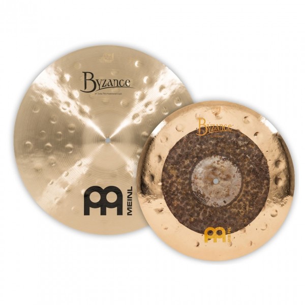 Meinl Byzance Mixed Set, Dual 16" / Extra Thin 18" Crash Pack