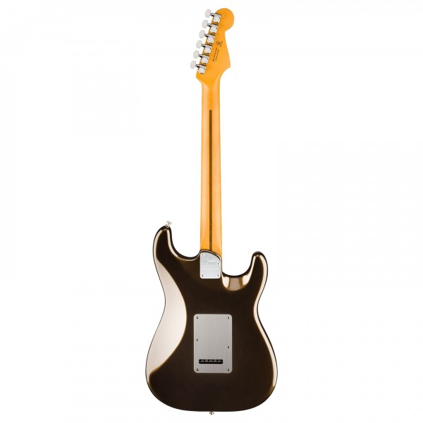 Fender American Ultra II Stratocaster Left-Hand EB, Texas Tea