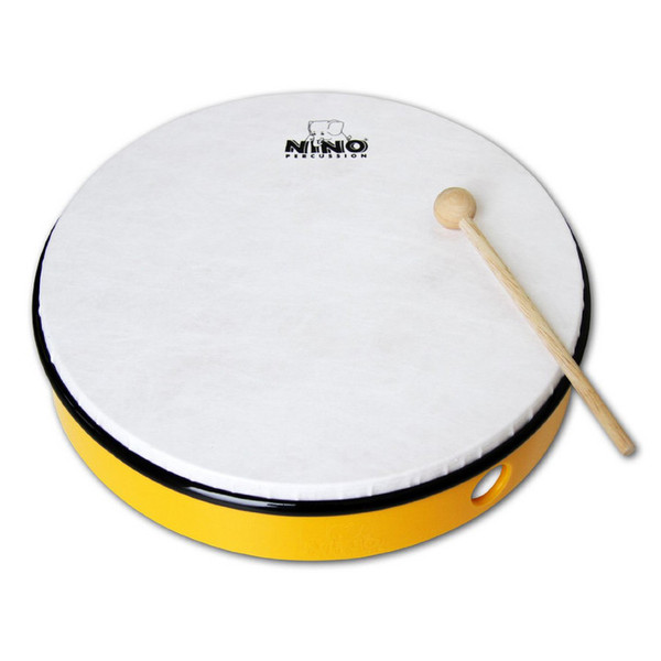Nino by Meinl 12" ABS Hand Drum, Yellow