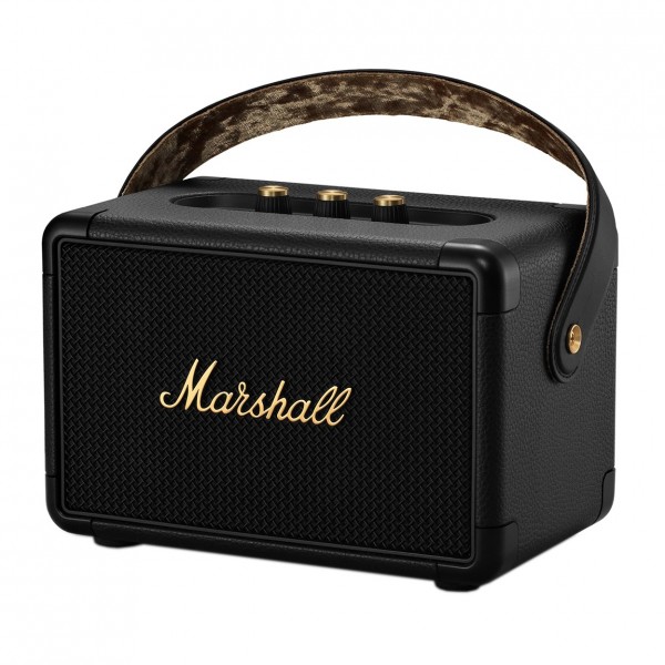 Marshall Kilburn II Bluetooth Speaker, Black and Brass
