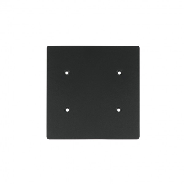 Equinox Quad Steel DecoTruss 300mm Base Plate, Black
