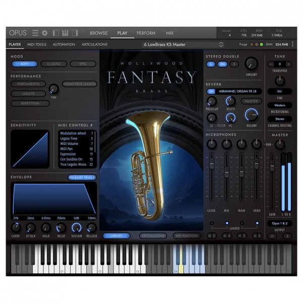 EastWest Hollywood Fantasy Brass