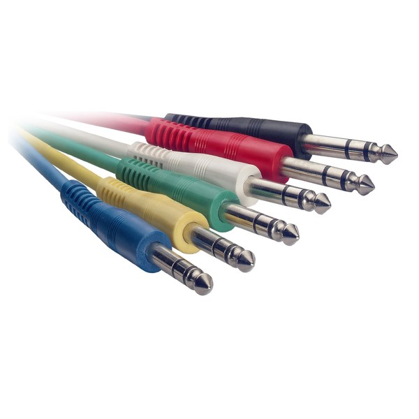 Stagg 30cm Stereo Patch Cables