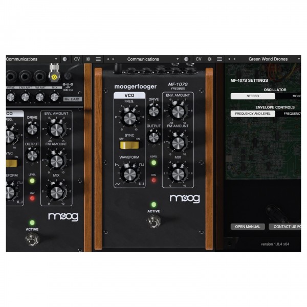 MoogerFooger Software MF-107s Freqbox