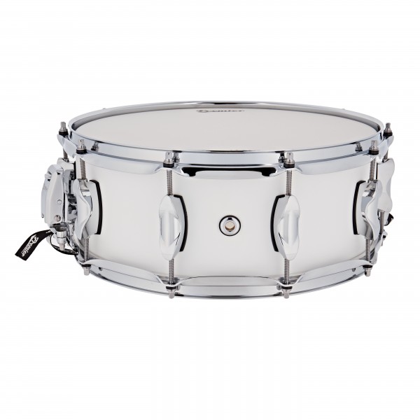 Premier Elite 14" x 5.5" Snare Drum, White