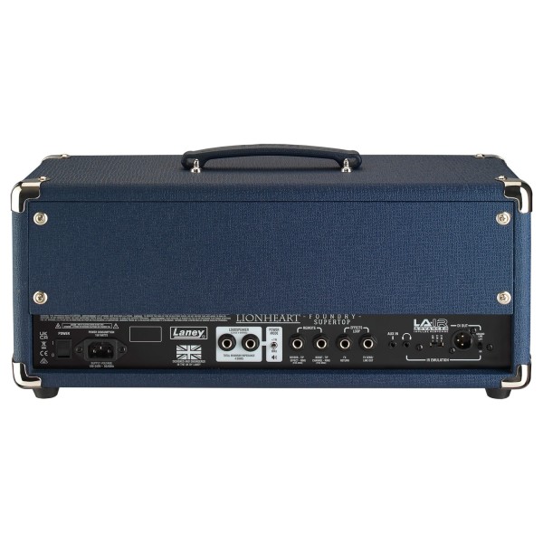 Laney Lionheart Foundry Series Supertop- Guitar Amplifier Head 120 watt with Reverb Tremolo & Chorus