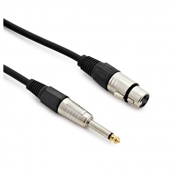 XLR (F) - Jack Microphone Cable, 9m
