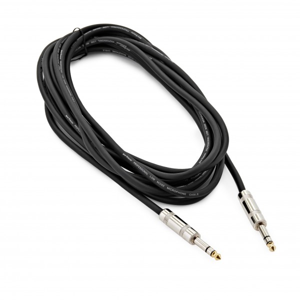 Essentials Stereo Jack Instrument Cable, 6m
