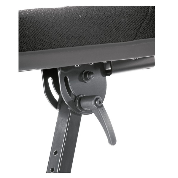 K&M 14046 Pneumatic Stool, Black