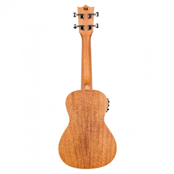Flight DUC323CEQ Concert Electro Ukulele, Mahogany