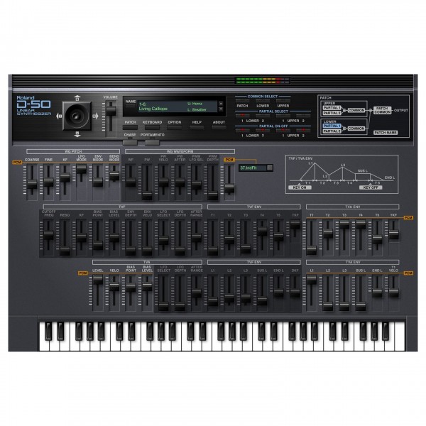 Roland Cloud D-50 Virtual Instrument