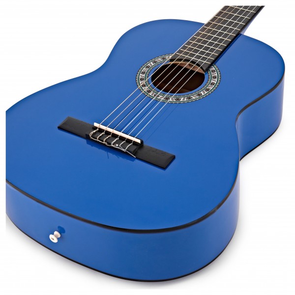 Classical Guitar, Dark Blue, by Gear4music